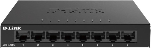 Link dgs 108gl port - d-link, 8-port