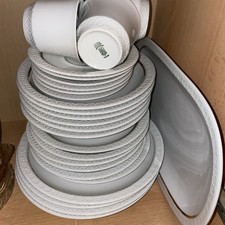 Porzellan Geschirr mit dem