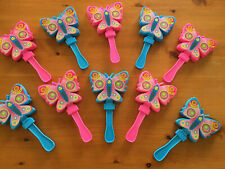 Schmetterlinge Klappern Mitgebsel Mitbringsel Kinder Geburtstag 10 Stück