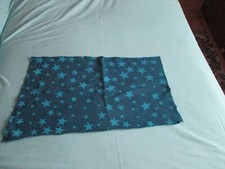 schöner blauer Stretchstoff mit Sterne  -  sehr guter Zustand