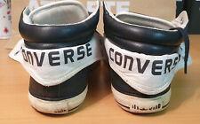 Converse All Star PC2 Padded Collar Mid Sneaker Gr. 43 Leder schwarz USED