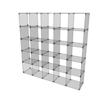 Glassteckvitrine Vitrine