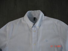 BENETTON Hemd hell blau zu