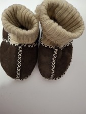 Baby Lammfell Walkschuhe mit