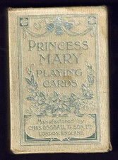 PRINCESS MARY PLAYING CARDS :  Chas. Goodall : 1893 : Future Queen of England