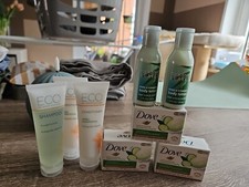 body lotion, Shampoo