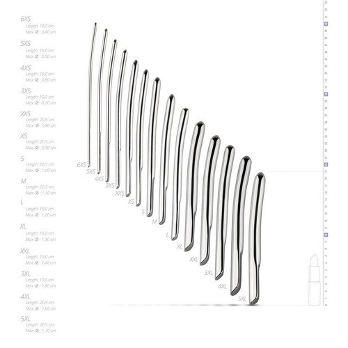 Medizinisches dilatoren set - dilatoren, 14