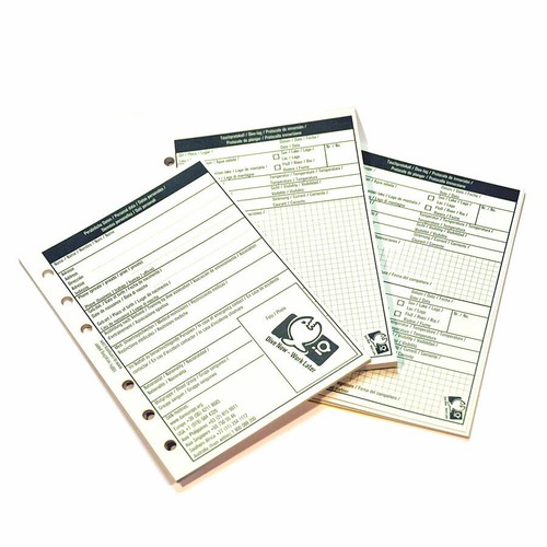 Logbuch einlagen für xs - iq,