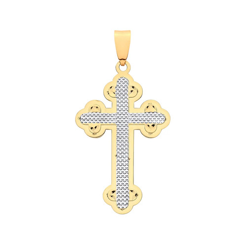 Kreuz anhänger gelb und - kreuz,