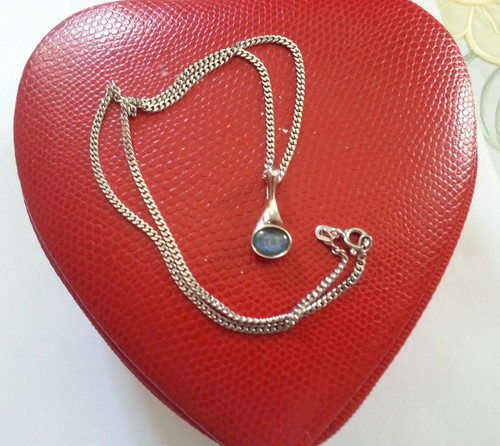 Vintage anhänger mit opal - mit,