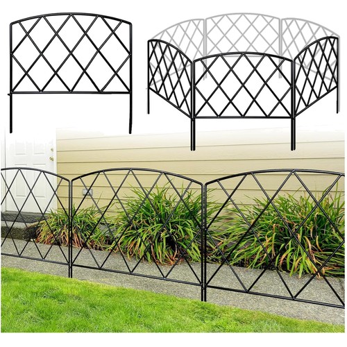 Gartenzaun metall lang 61cm - lang,