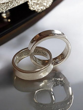 * Tiffany * 1837 * Silber Ring aus 2 verschlungenen Ringen * Silber 925 * (918)