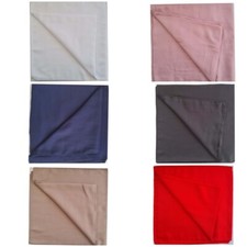 Yazma Tülbent Kopftuch Hijab 7 Unifarben 95x95cm  Halstuch 