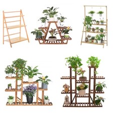 Holz Blumenregal Blumentreppe