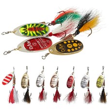 DAM Effzett Standard Dressed Spinner #1 - 6 Forelle Barsch Hecht Raubfisch Köder