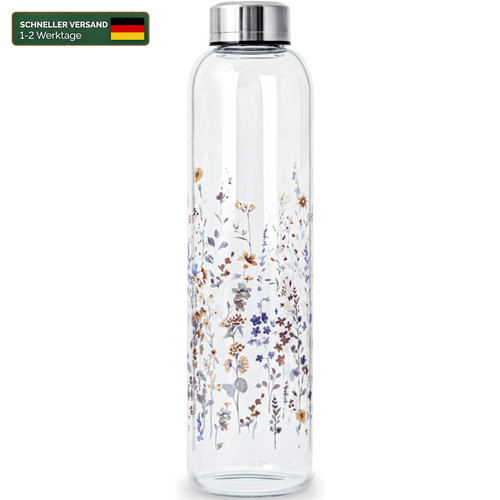 Trinkflasche glas - trinkflasche, 1l