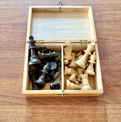 Holz schachfiguren set - holz,
