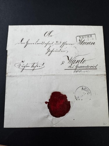 Preussen ra2 brief neuss nach - preussen,