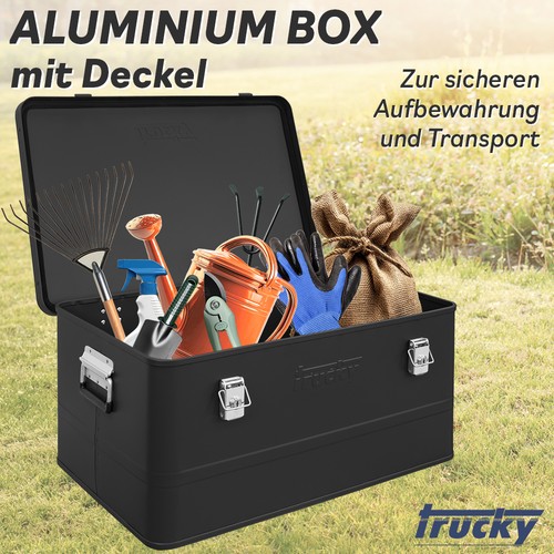 Aluminium box mit deckel - mit,