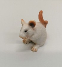 Schleich Haustier Maus weiß
