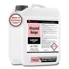 Ultraschallreiniger sauer für