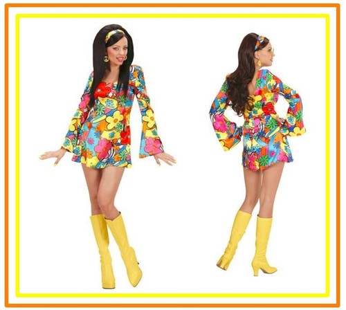 60er 70er jahre minikleid - 60er,