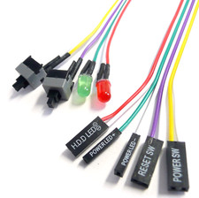 PC Reset Taster Power Ein Aus