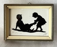 kl. Scherenschnitt (Orig.) Shop Museum f. Scherenschnitt W. Tj. Lever  Ot enSien