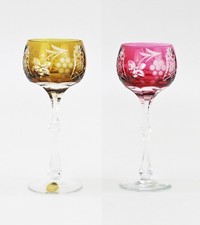 2 Wein Römer Kristallglas