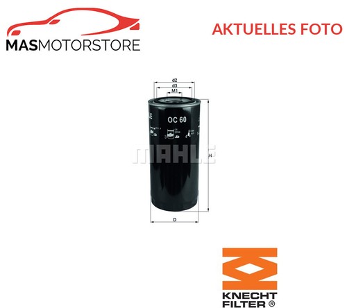 Motor ölfilter knecht p - Ölfilter,