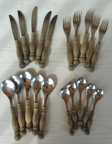 Grill besteck landhausstil - grill-besteck,,