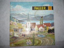 Faller Katalog von 1963/64 mit AMS -sehr gut - Flecken, daher Schnäppchen