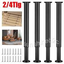 2/4 Stk Tischbeine Eisen Optik