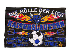 Kaiserslautern - Die Hölle der Liga - Fahne Flagge Flag Fussball #720