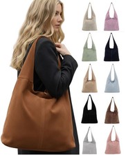 Echt leder schultertasche - echt,