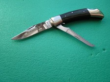 WINCHESTER "JAGDMESSER" + Säge 440er Stahl aus 80er made by C.SCHLIEPER Solingen