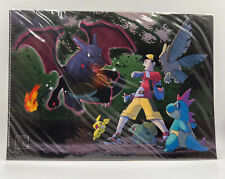 Pokemon Center Gallery Collection A4 Folder Art Sugimori Shiny Charizard - New.