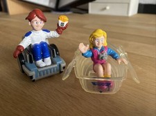Burger King - Kids Club - Transporter- 1990 - Vintage - 2 Figuren