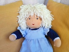 Stoffpuppe nach Art Waldorfpuppe, neu, 40 cm, hochwertig von Hand genähte Puppe