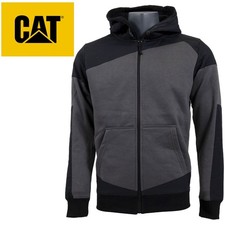 CAT by Caterpillar Zip Hoodie Kapuzenpullover Pulli Pullover Arbeit Freizeit