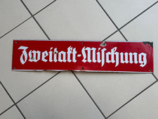 Zweitakt Mischung Emailschild ESSOLUB STANDARD D.A.P.G.