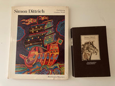 Simon Dittrich (1940-2024) 2x Werkverzeichnis Kunstbuch Harenberg und Bruckmann