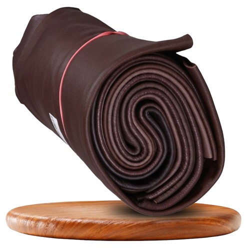 Lederstücke 1kg dunkelbraun - lederstücke,