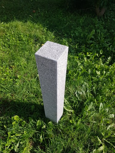 Granitsäulen gartendeko - granitsäulen,