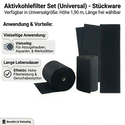 Aktivkohle abluft filter - filter, vlies