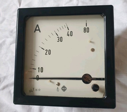 Großes amperemeter - großes,