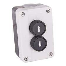 Taster zweifach Drucktaster AUF-ZU IP 65 Tor Torantrieb Garagentor Rolltor Tor