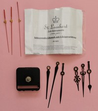 St. Leonhard Uhrlaufwerk: Schleppendes Uhrwerk mit 3 Zeiger-Sets