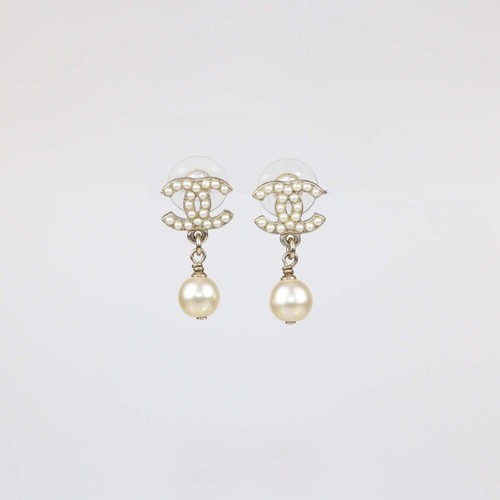 Chanel ohrringe goldfarben - chanel,