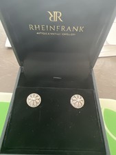 Vintage Diamant Ohrstecker 18